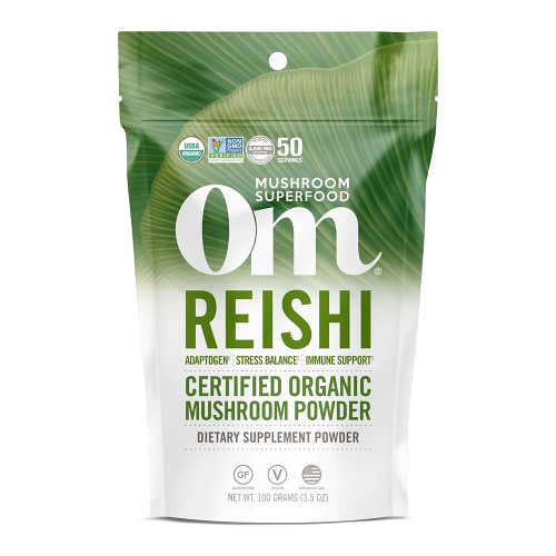 Om Mushrooms, Om Reishi Organic Mushroom Powder, 1 Each, 3.5 Oz