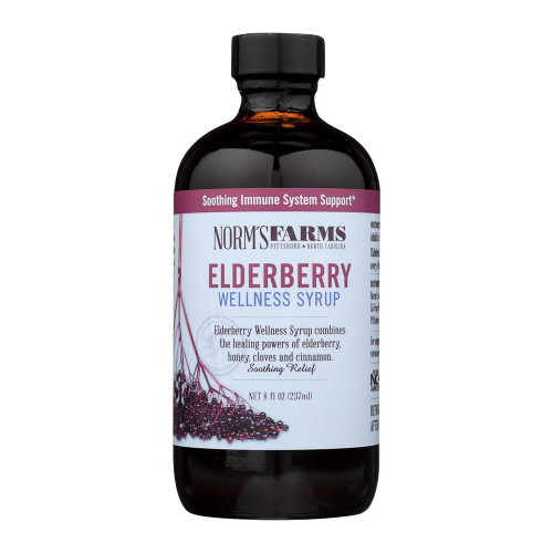 Norms Farms, Elderberry Wellness Syrup, 1 Each, 8 Oz
