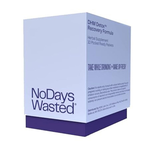 No Days Wasted, Dhm Detox Recovery Blend, 1 Each, 10 Ct
