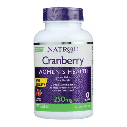 Natrol, Cranberry Fast Dissolve Lets 250Mg, 1 Each, 120 Tab