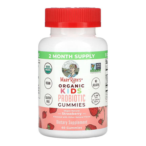Mary Ruth`S, Kids' Organic Probiotic Gummies, 1 Each, 60 Ct
