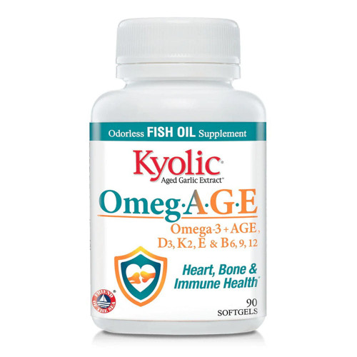 Kyolic, Omeg.A.G.E. Fish Oil Supp, 1 Each, 90 Sgel