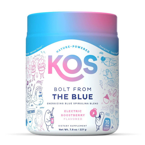 Kos, Organic Energizing Bloostberry Spirulina Blend, 1 Each, 8.36 Oz