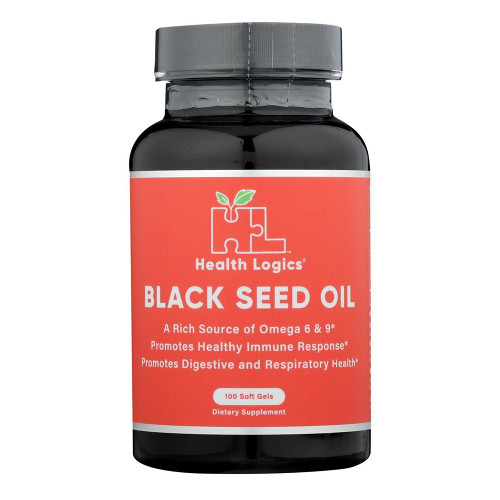 Health Logics, Black Cumin Seed Oil, 1 Each, 100 Sgel