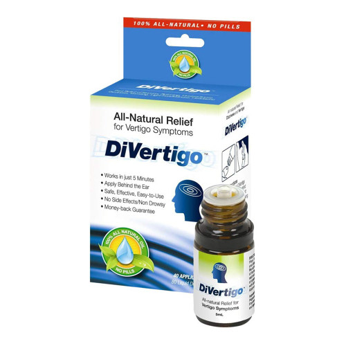 Divertigo, Dizziness And Vertigo Relief Drops, Case Of 1, 5 Ml