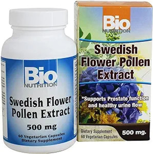 Bio Nutrition, Swedish Pollen Flower Extract Capsules, 1 Each, 60 Vcap