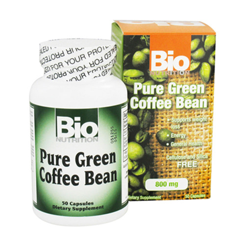 Bio Nutrition, Pure Green Coffee Bean, 1 Each, 50 Gcap