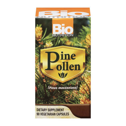 Bio Nutrition, Pine Pollen 1500 Mg Capsules, 1 Each, 90 Vcap