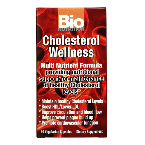 Bio Nutrition, Cholesterol Wellness, 1 Each, 60 Vcap