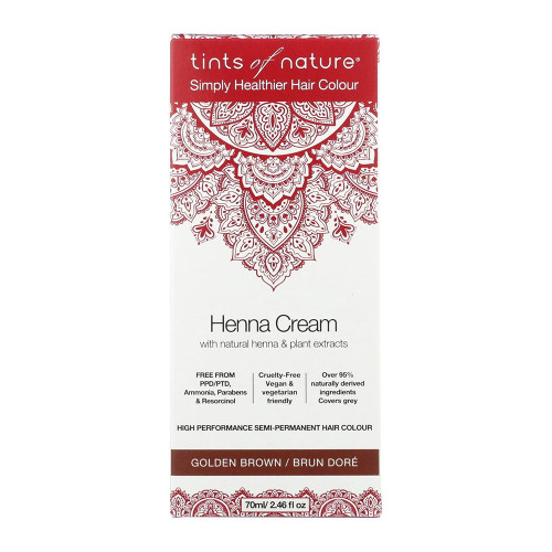 Tints Of Nature, Henna Cream Golden Brown, 1 Each, 2.46 Oz