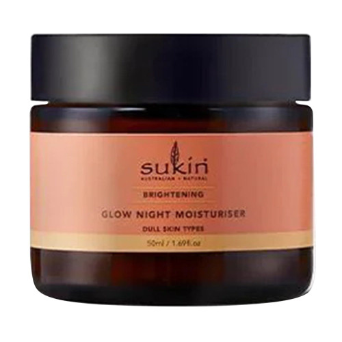 Sukin, Brightening Glow Night Moisturizer, 1 Each, 1.69 Oz