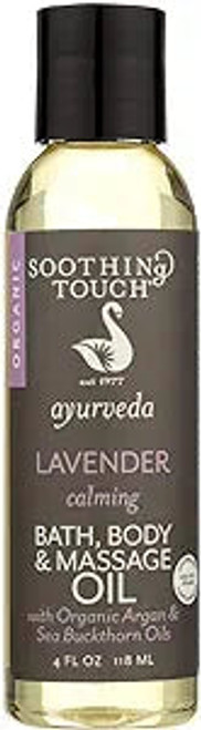 Soothing Touch, Bath Body & Massage Oil  Lavender, 1 Each, 4 Oz