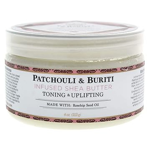 Nubian Heritage, Shea Butter Patchouli And Buriti Toning And Uplifting Small Tub, 1 Each, 4 Oz
