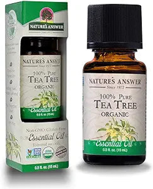 Nature'S Answer, Organic Essential Oil Tea Tree, 1 Each, 0.5 Fl Oz