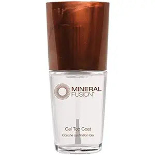 Mineral Fusion, Nail Polish Gel Top Coat Clear, 1 Each, 0.33 Oz