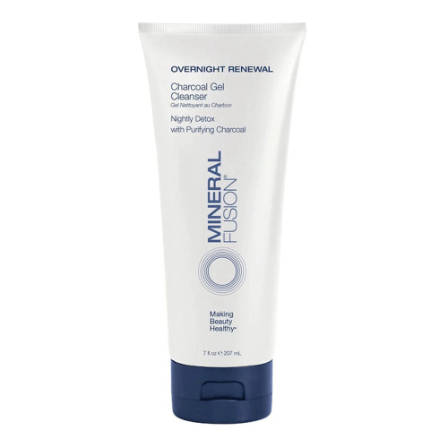 Mineral Fusion Overnight Renewal Charcoal Gel Cleanser 7.0 Oz