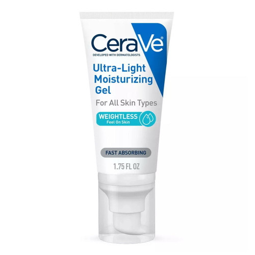 Cerave Ultra Light Moisturizing Gel Hydrating Face Moisturizer, 2.3 Oz
