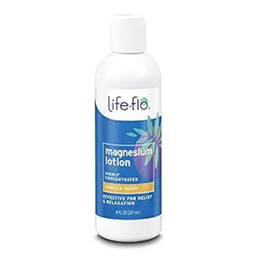Life-Flo Health Products, Magnesium Lotion Vanilla, 1 Each, 8 Oz