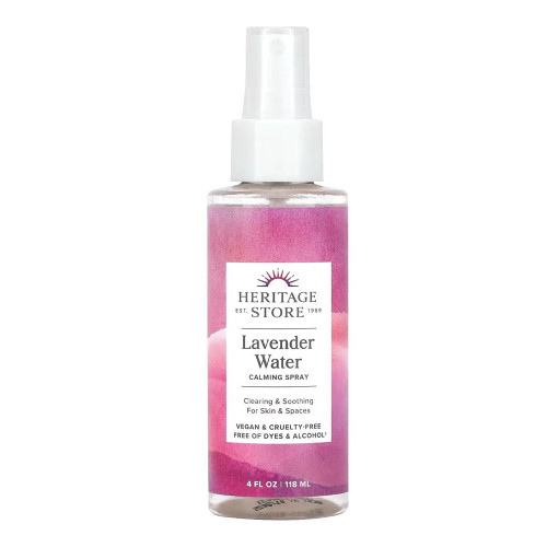 Heritage, Aromatherapy Mist Flower Water Lavender, 1 Each, 4 Fl Oz