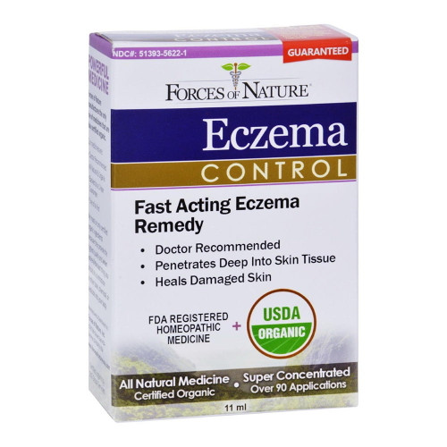 Forces Of Nature, Organic Eczema Intensive Topical Remedy, 1 Each, 11 Ml