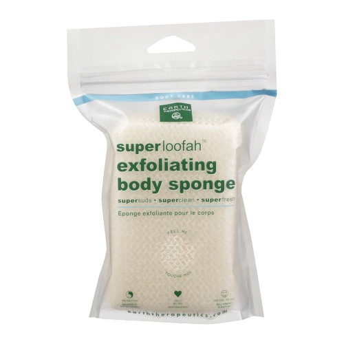 Earth Therapeutics Loofah Super Exfoliating Body Sponge - 1 Count