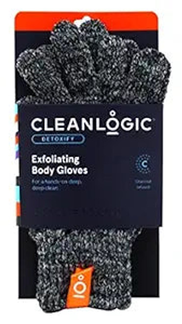 Cleanlogic, Exfoliating Body Gloves, 1 Each, 1 Ct