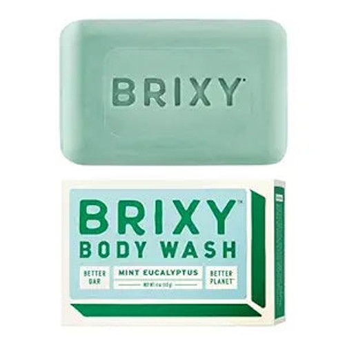 Brixy, Body Wash Bar Mint Euclyptus, 1 Each, 4 Oz