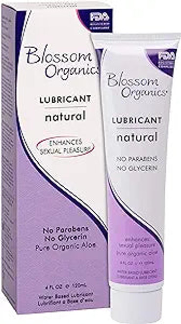 Blossom Organics, Lubricant Natural Moisturizing, 1 Each, 4 Fl Oz