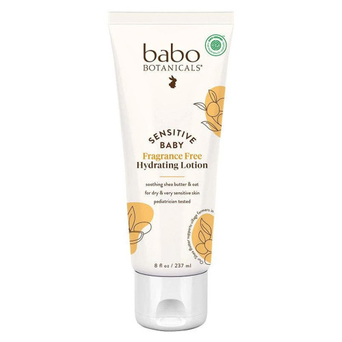 Babo Botanicals Sensitive Baby Daily Hydra Lotion Fragrance Free - 8 Oz Babo Botanicals Sensitive Baby Daily Hydra Lotion Fragrance Free - 8 Oz