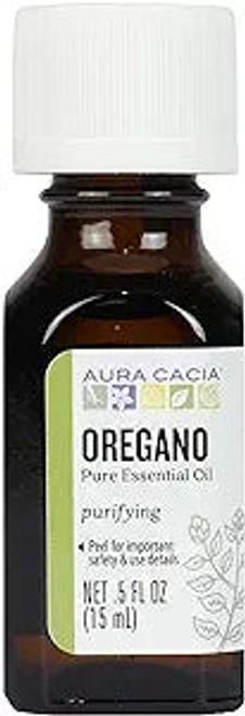 Aura Cacia, Essential Oil Oregano, 1 Each, 0.5 Oz