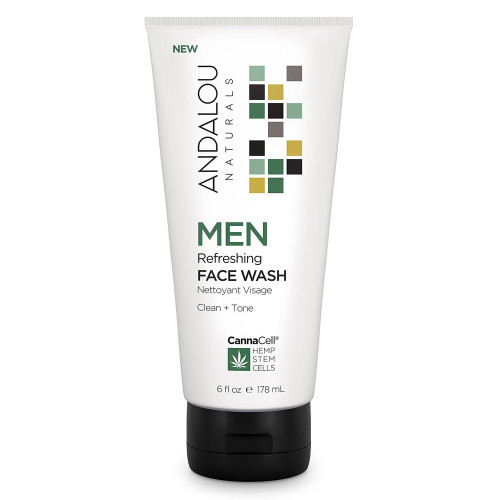 Andalou Naturals, Face Wash Men'S Refreshing, 1 Each, 6 Oz Andalou Naturals, Face Wash Men'S Refreshing, 1 Each, 6 Oz