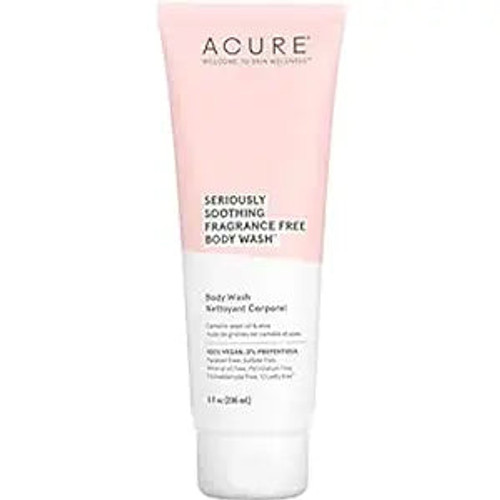 Acure, Seriously Soothing Fragrance Free Body Wash, 1 Each, 8 Oz