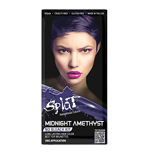 Splat Midnight Hair Color Amethyst 6.0 Oz Amethyst