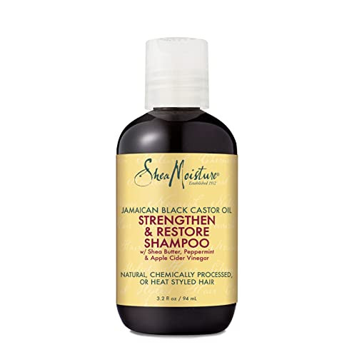 Shea Moisture Jamaican Black Caster Oil Shampoo By For Unisex - 3.2 Oz Shampoo, 3.2 Ounce