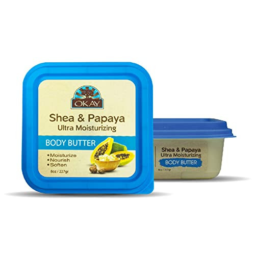 Okay Shea & Papaya Ultra Moisturizing Body Butter