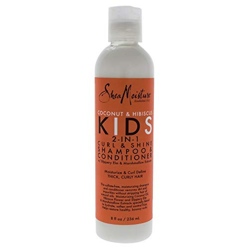 Shea Moisture Kids Curl & Shine 2-In-1 Shampoo & Conditioner 8Oz