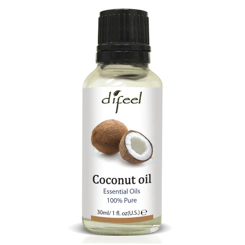 Difeel Essential Oils 100% Pure Extra Premium Grade Coconut Oil 1 Ounce