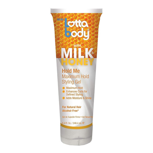 Lottabody Milk Honey Hold Me Max Hold Styling Gel - 84 Oz