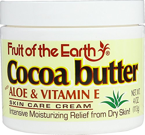Fruit Of The Earth Cocoa Butter Cream Jar, 4 Oz.