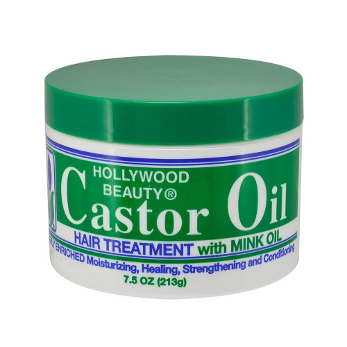 Hollywood Beauty Castor Oil Hair Treatment With Mink Oil, 7.5 Ounce Hollywood Beauty Castor Oil Hair Treatment With Mink Oil, 7.5 Ounce