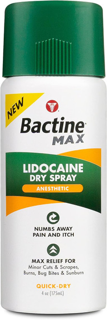 Bactine Max Dry Spray For Pain Relief , 4 Oz