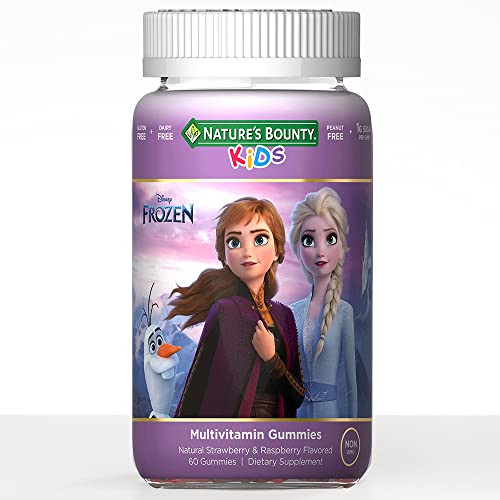 Natures Bounty Disney Frozen Kids Gummy Multivitamin, 60 Count