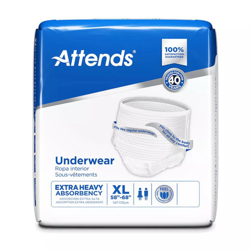 Attends Attends Regular Absorbency Underwear - Apv40,