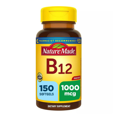 Nature Made Vitamin B12 1000 Mcg Softgels Dietary Supplement - 150 Softgels