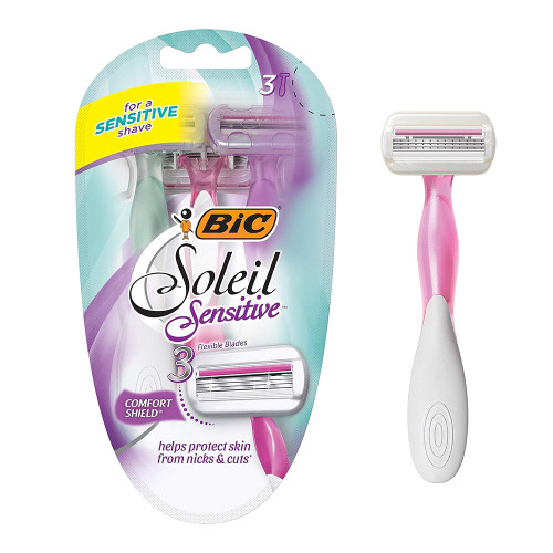 Bic Soleil Glow Razors - 3 Ct