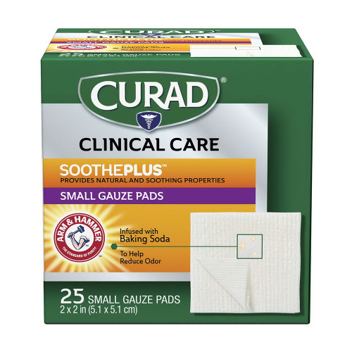 Curad Sootheplus Medium Non-Stick Pads