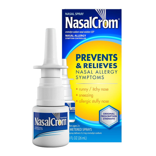 Nasalcrom Nasal Spray Allergy Symptom Controller, 200 Sprays, .88 Fl Oz