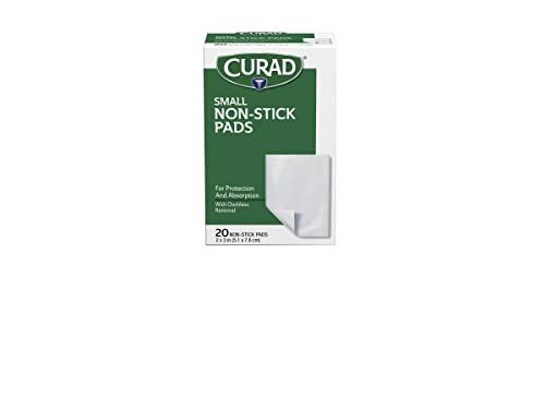 Curad Non-Stick Pads - Cur47396Rb , 2 X 3 Inch(5.1 X 7.6 Cm), 20 Count