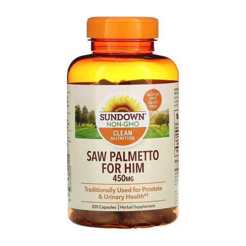 Sundown Naturalsâ® Saw Palmetto 450 Mg, 250 Capsules