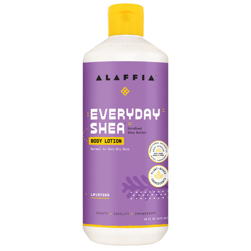 Alaffia Everyday Shea Body Lotion, Cruelty Free Calming Body Lotion,16 Oz